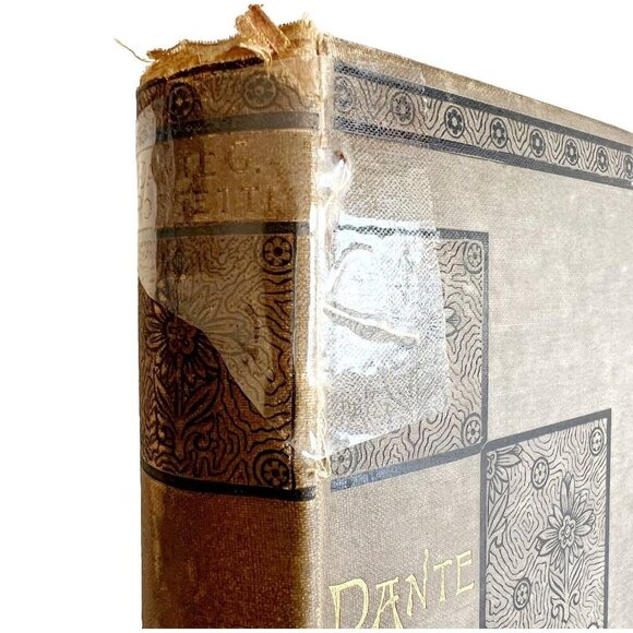 Dante And His Circle Lyrics Collection 1887 Victorian HC Alighieri Poetry E45 - Picture 6 of 6